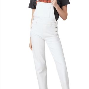 New J brand denim jean overalls anthro m